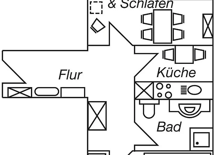 公寓 Objekt-nr 64 - - Wiekstrasse 普利华
